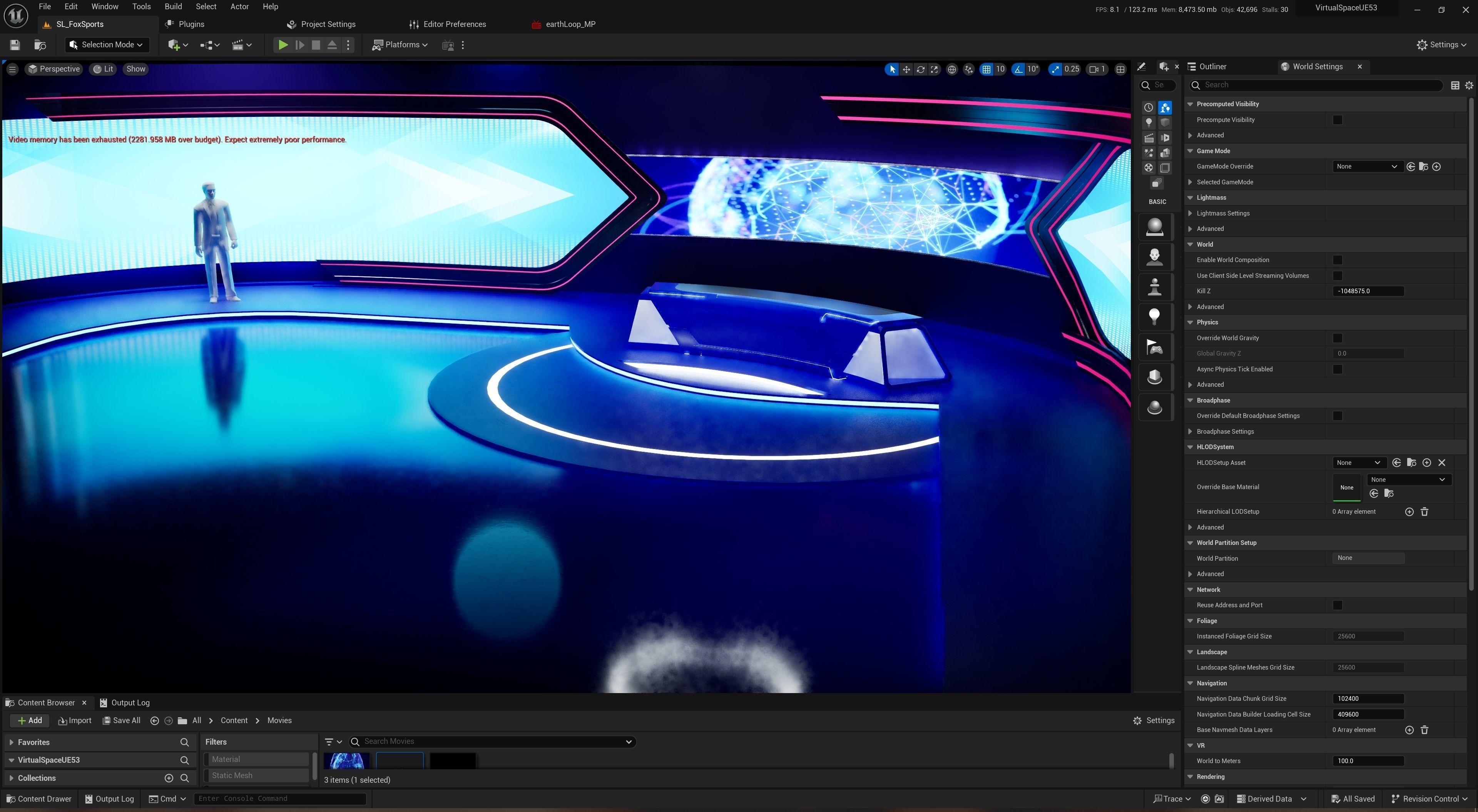 UE5 Virtual Space Collection Low-poly 3D model_8