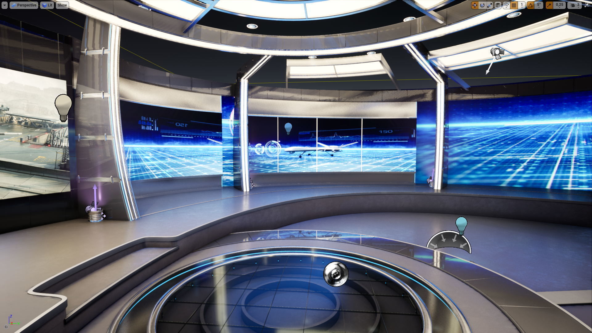 UE5 Virtual Space Collection Low-poly 3D model_24