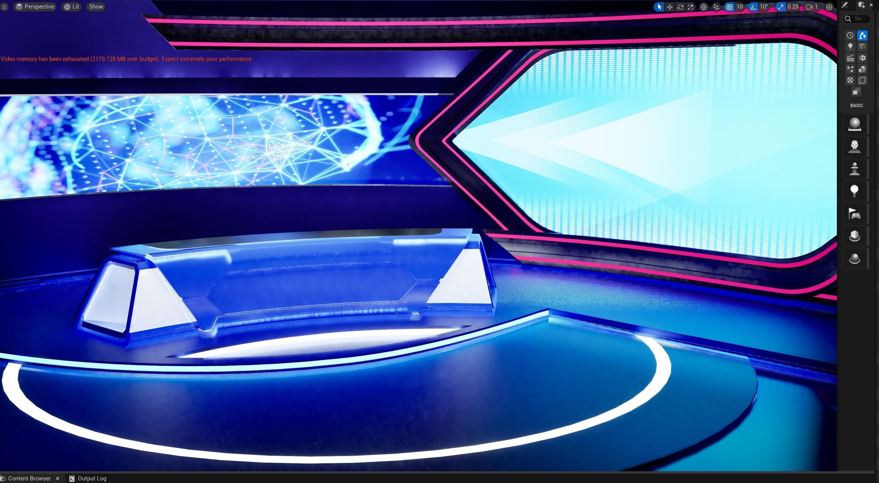 UE5 Virtual Space Collection Low-poly 3D model_7