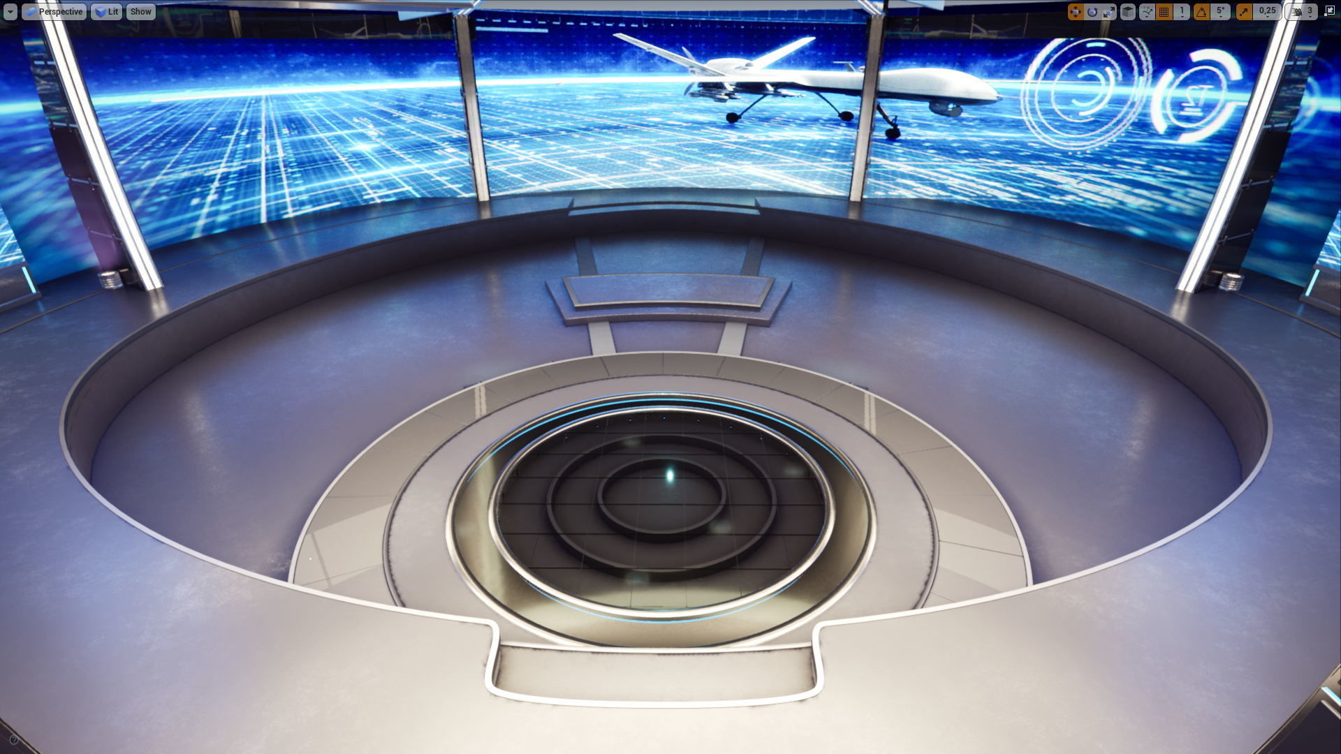 UE5 Virtual Space Collection Low-poly 3D model_27