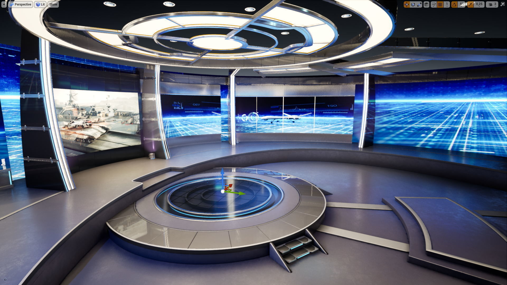 UE5 Virtual Space Collection Low-poly 3D model_25