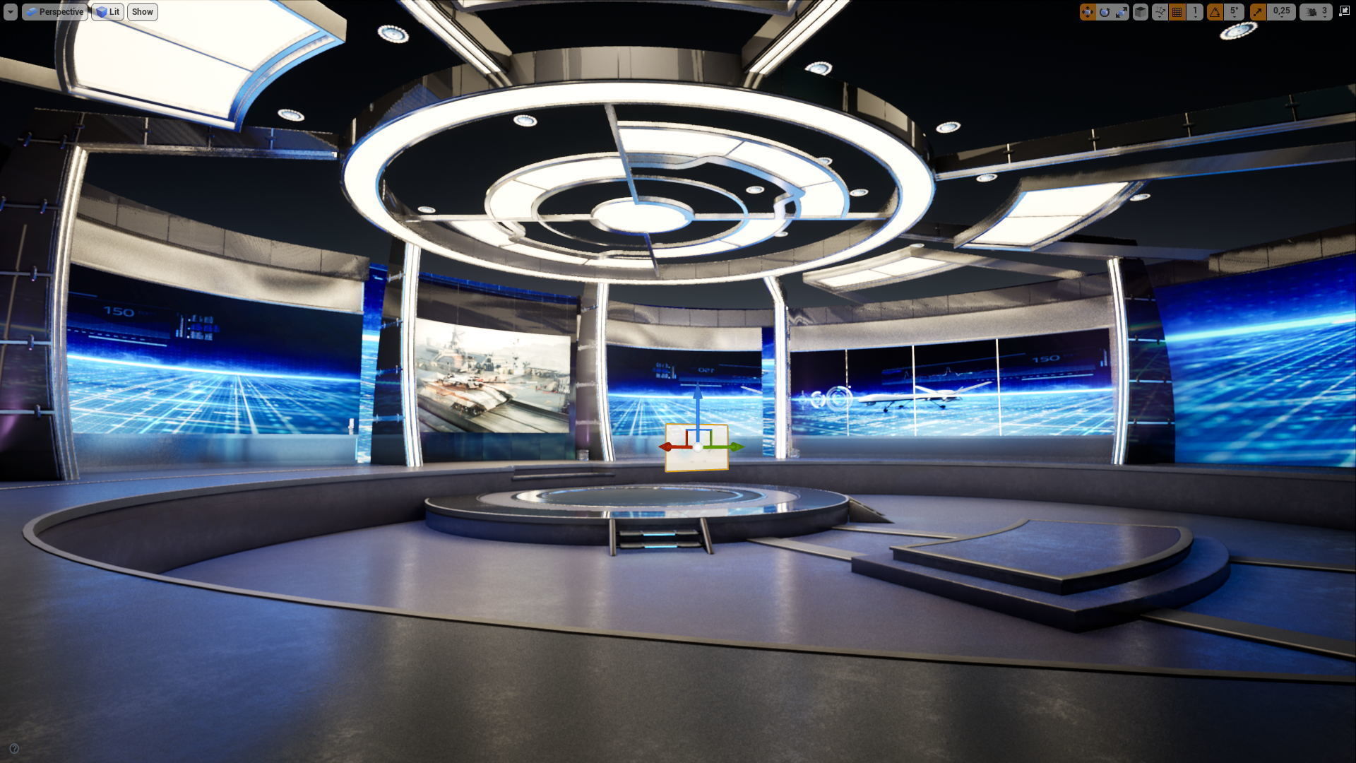 UE5 Virtual Space Collection Low-poly 3D model_2