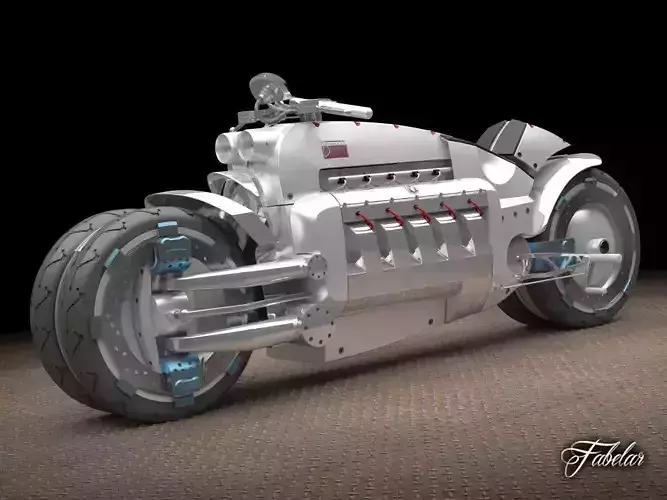 Dodge Tomahawk concept 3D model