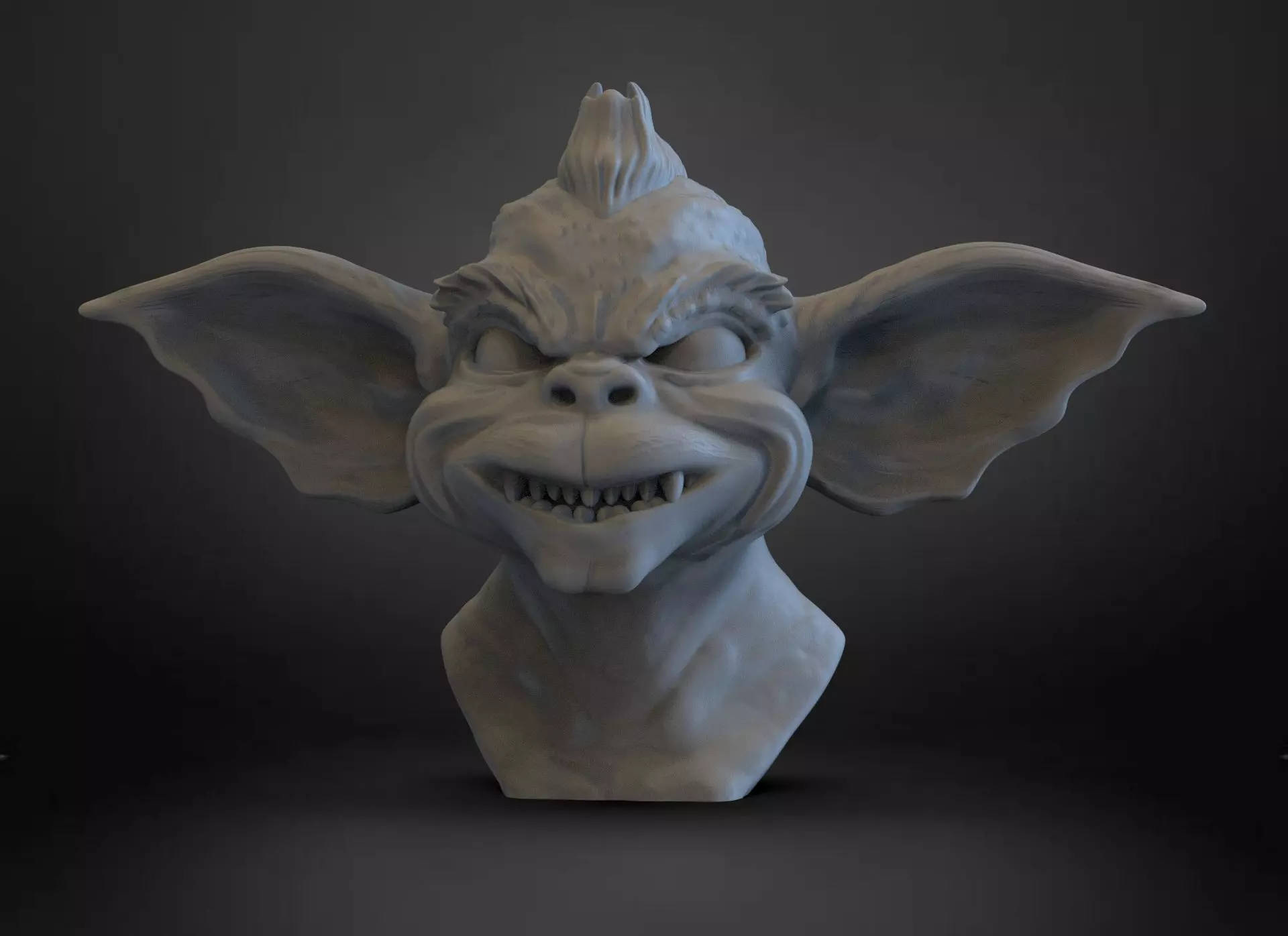 Gremlin Bust 3D print model