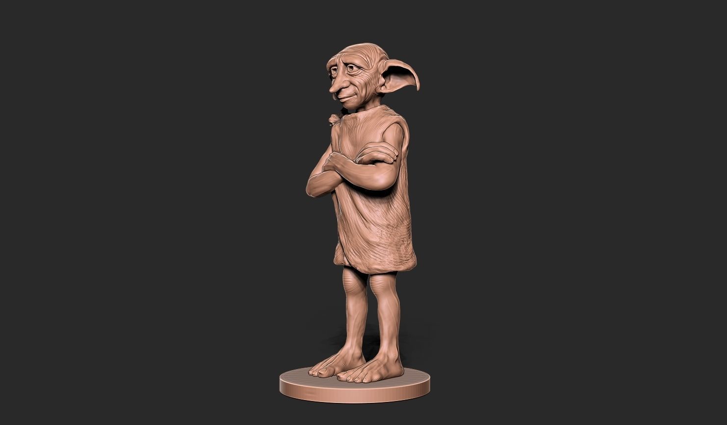 DOBBY HARRY POTTER C 3D print model_6