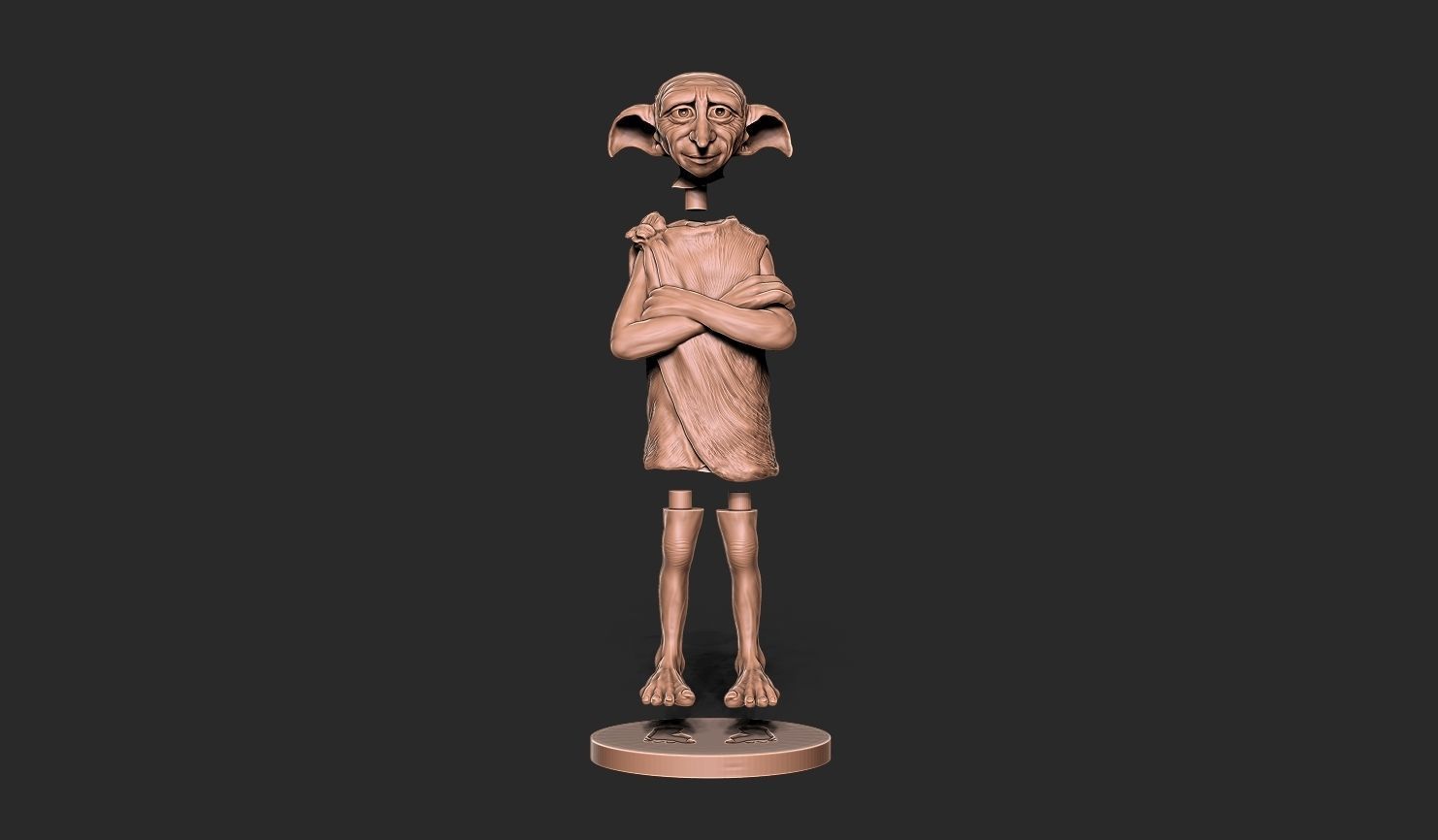 DOBBY HARRY POTTER C 3D print model_1