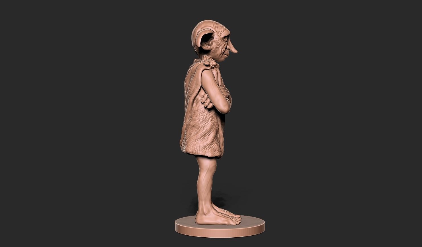 DOBBY HARRY POTTER C 3D print model_3