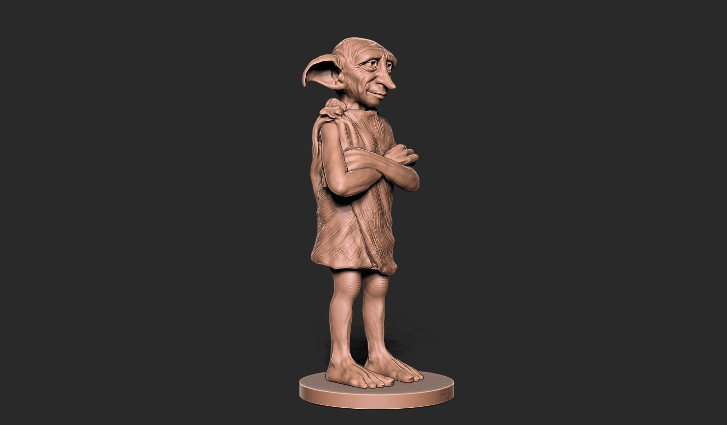 DOBBY HARRY POTTER C 3D print model_2