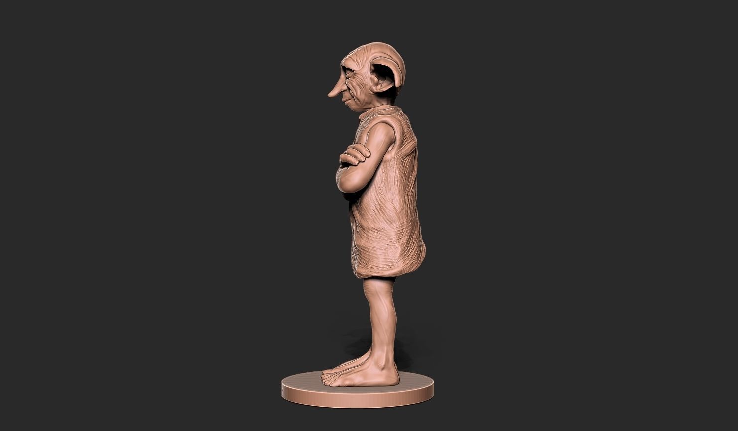 DOBBY HARRY POTTER C 3D print model_5
