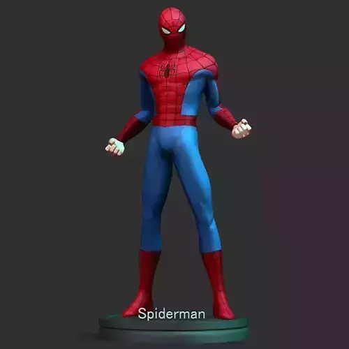 Spiderman Classic 3D Model Ready to Print