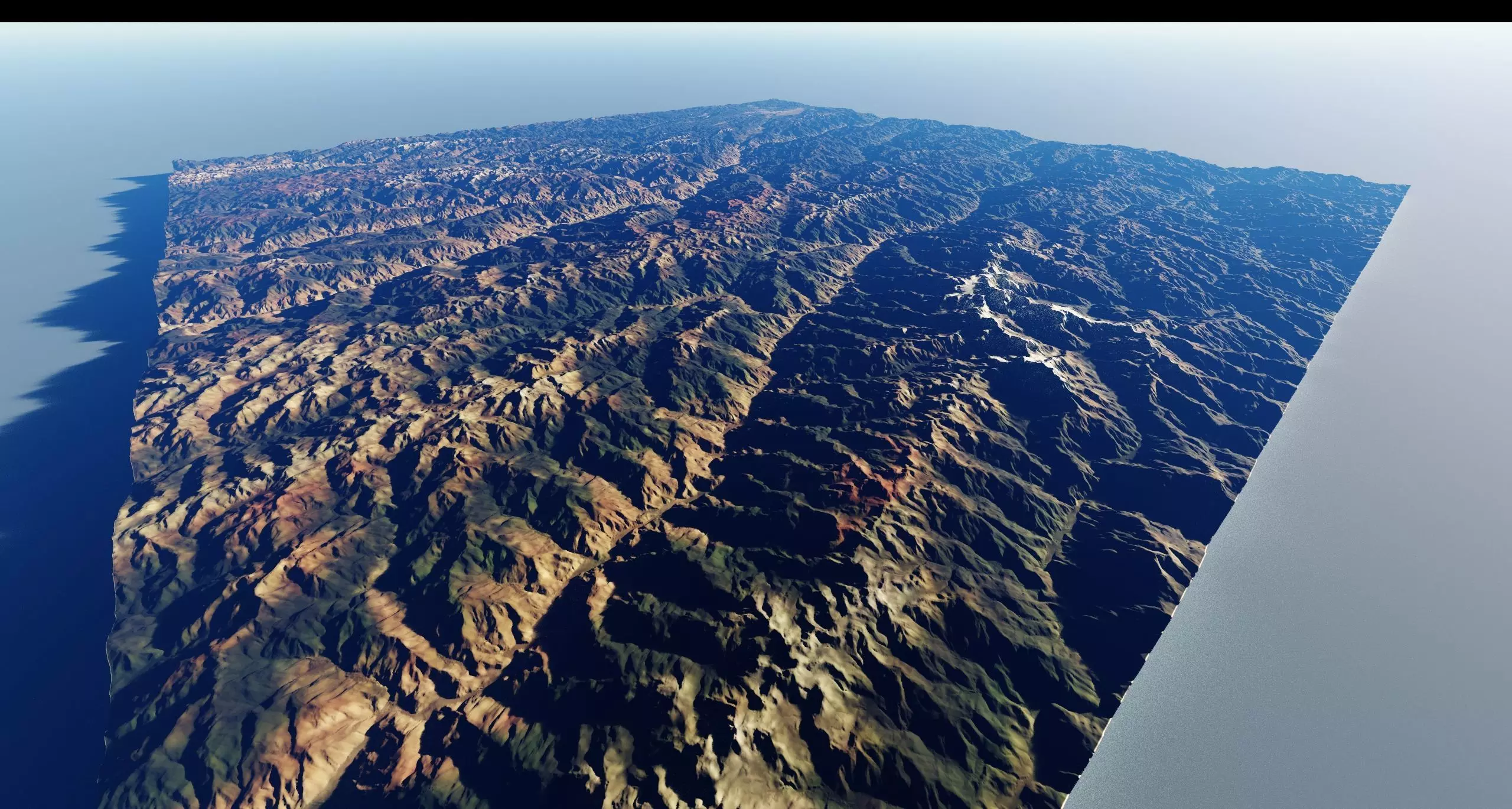 Alp Terrain 3D model_0