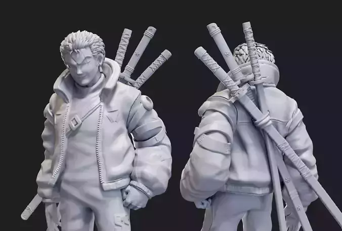 Roronoa Zoro Egghead Arc 3D print model