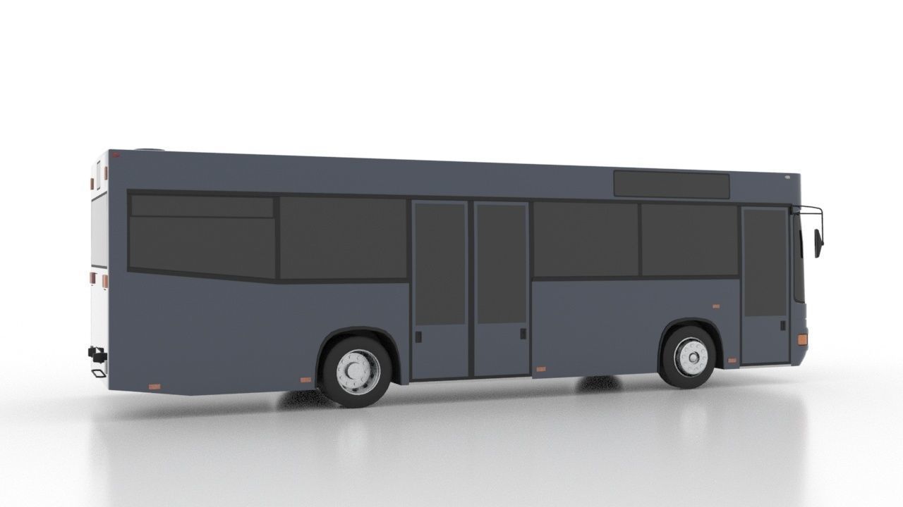 Goppel - MAN 469 SM152 Low Low-poly 3D model_6