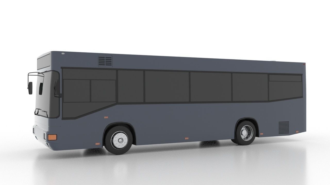 Goppel - MAN 469 SM152 Low Low-poly 3D model_2