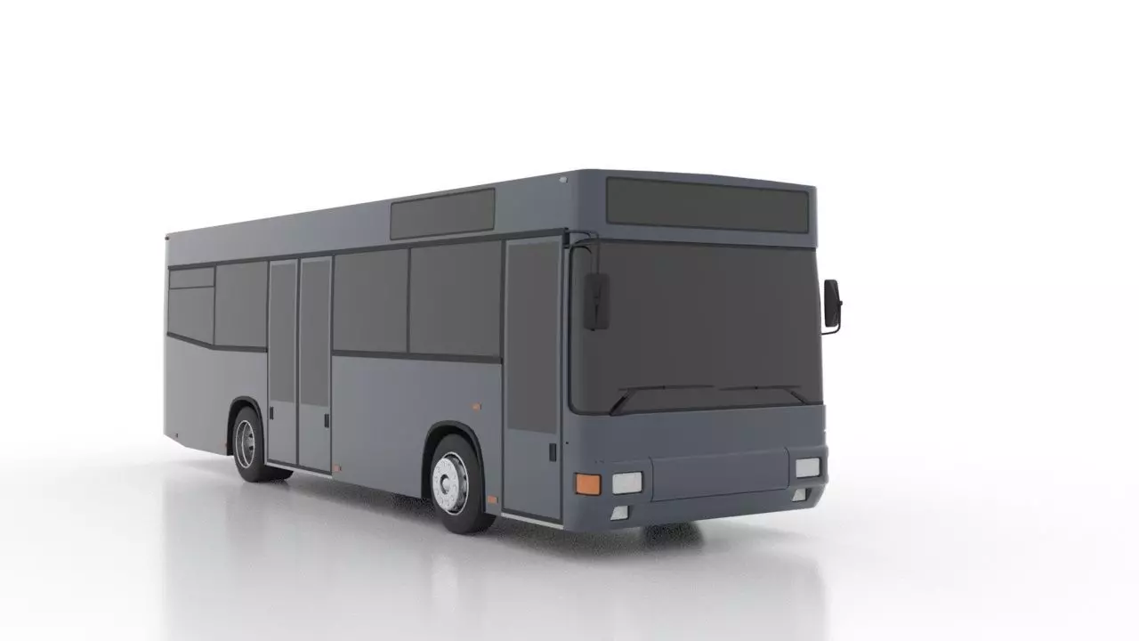 Goppel - MAN 469 SM152 Low Low-poly 3D model_0