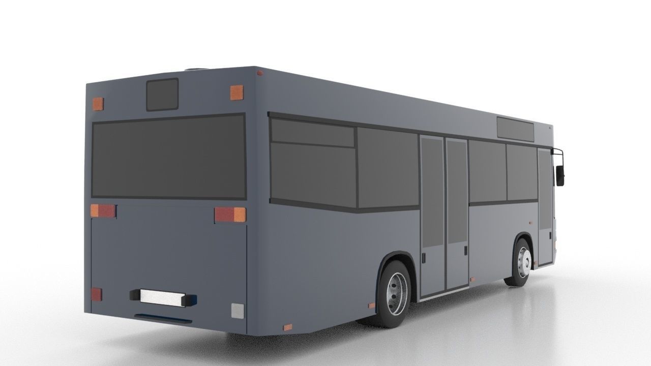 Goppel - MAN 469 SM152 Low Low-poly 3D model_5