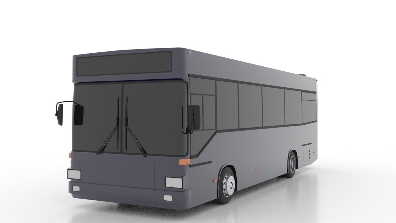 Goppel - MAN 469 SM182N Low Low-poly 3D model_1