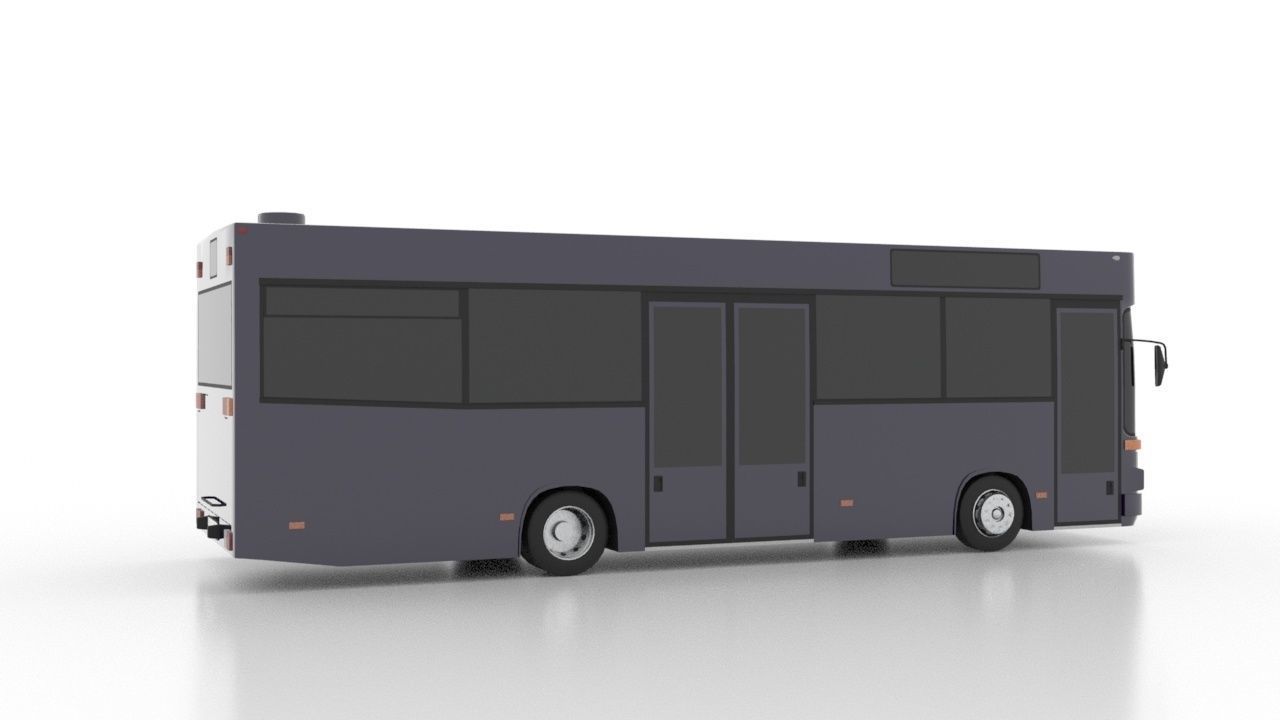 Goppel - MAN 469 SM182N Low Low-poly 3D model_6