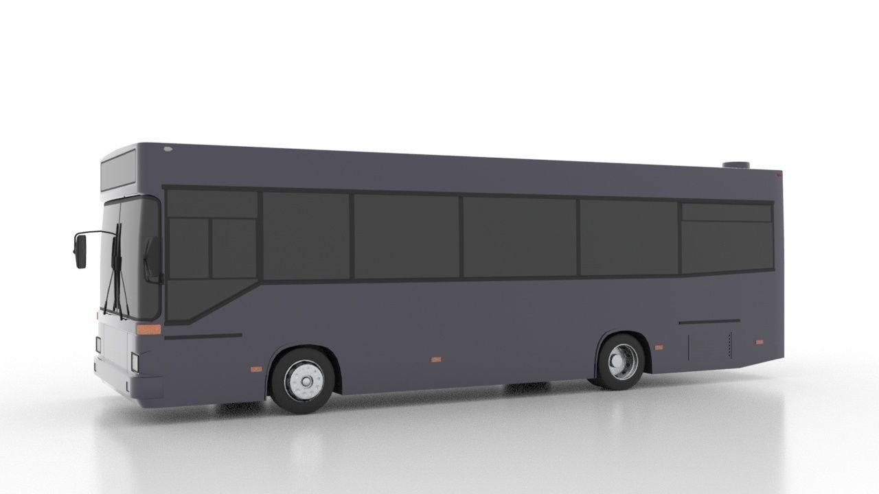 Goppel - MAN 469 SM182N Low Low-poly 3D model_2