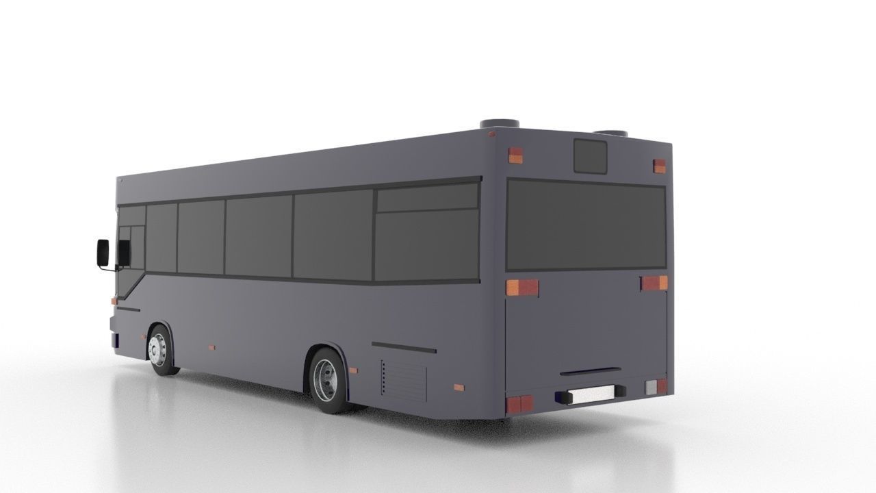 Goppel - MAN 469 SM182N Low Low-poly 3D model_4