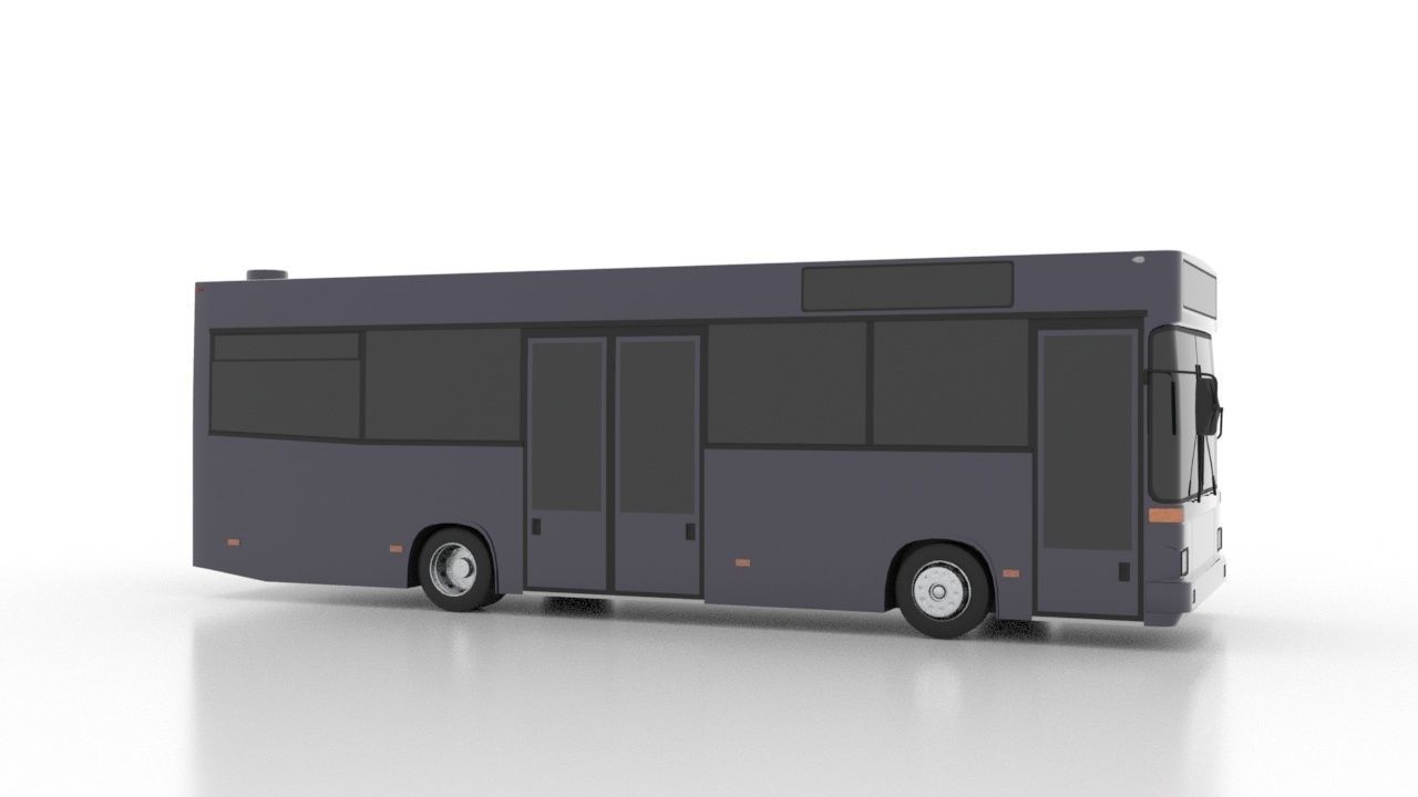 Goppel - MAN 469 SM182N Low Low-poly 3D model_7