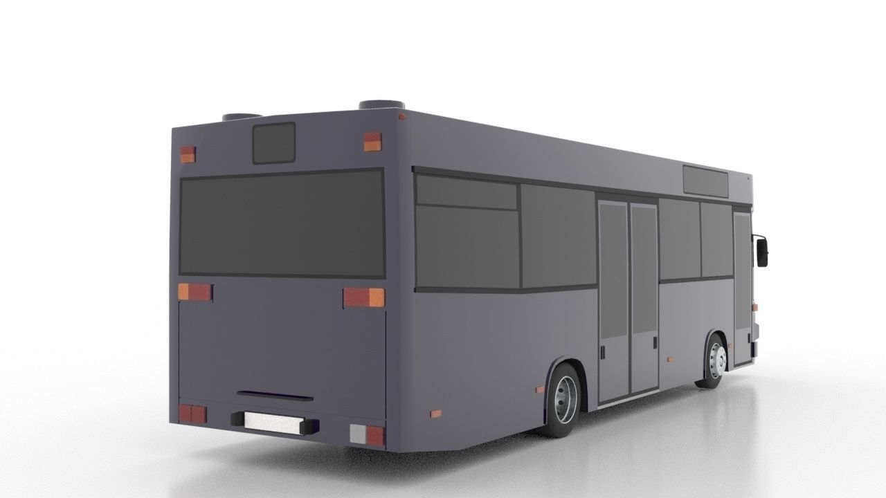 Goppel - MAN 469 SM182N Low Low-poly 3D model_5