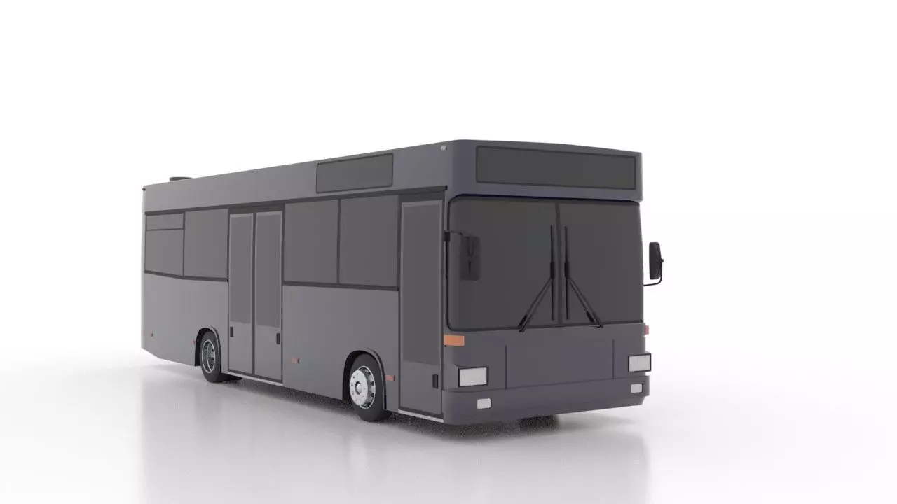 Goppel - MAN 469 SM182N Low Low-poly 3D model_0