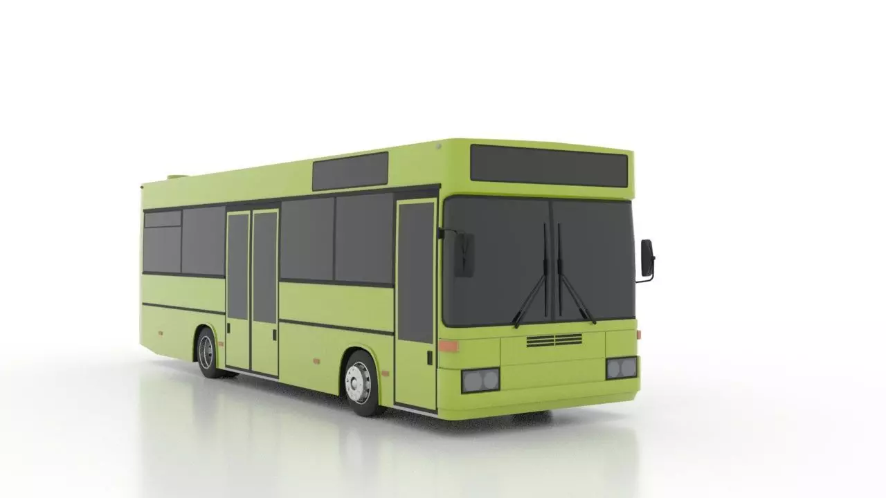 Goppel - Mercedes-Benz O402 Low Low-poly 3D model