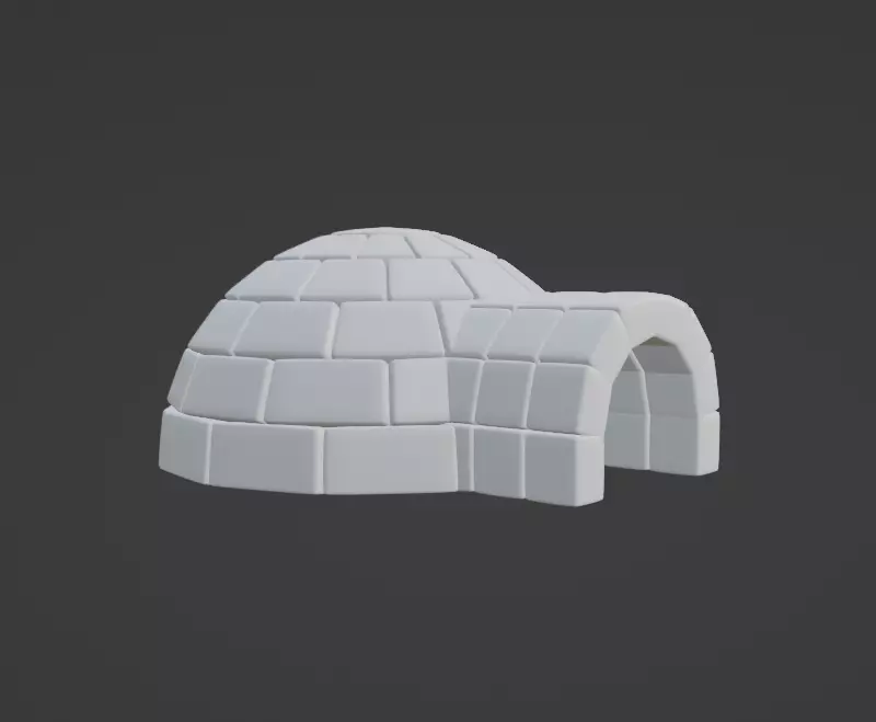 IGLOO 3D MODEL 3D model