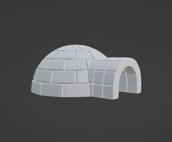 IGLOO 3D MODEL 3D model