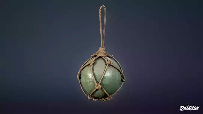 SEASIDE DOCKS - Glass Floats 01 - NANITE AND LOW POLY