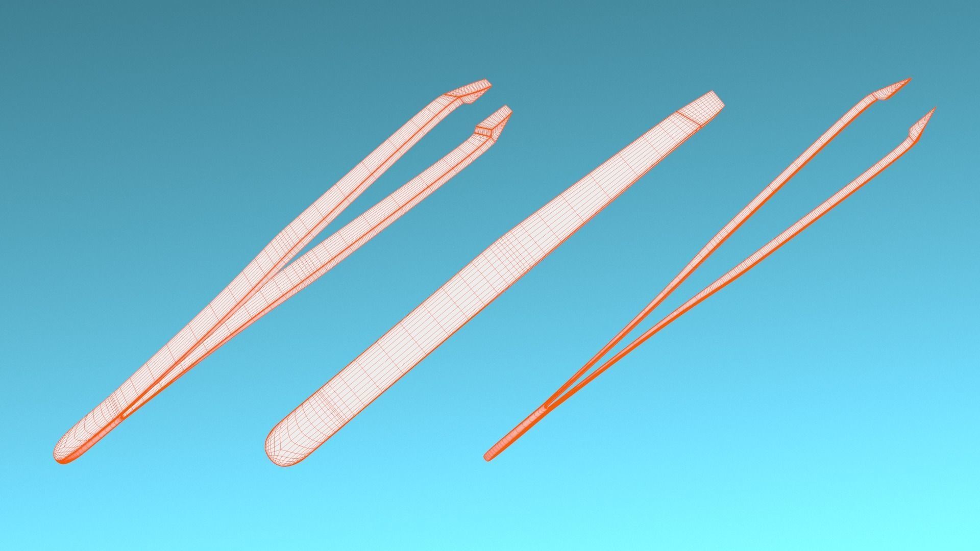 Medical Instruments - Syringe injection 3D model_32