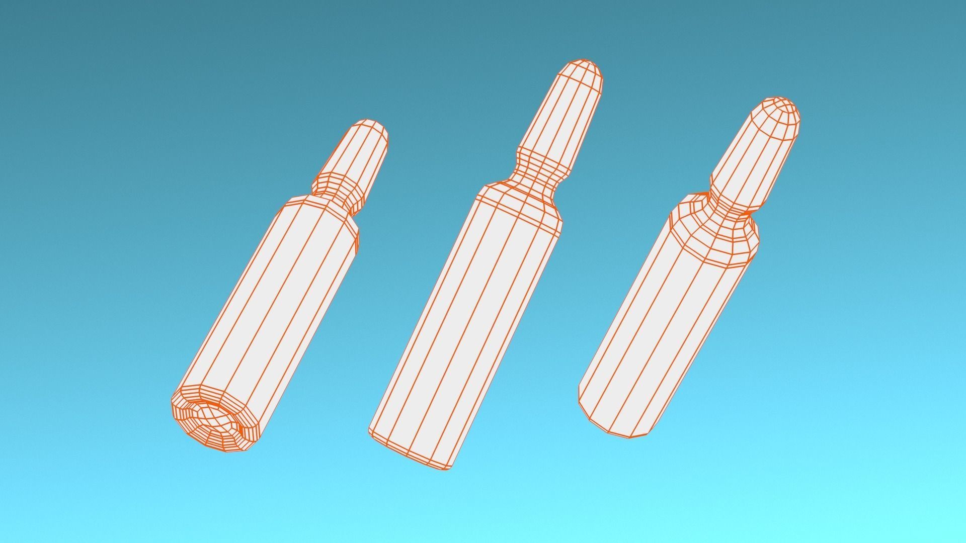 Medical Instruments - Syringe injection 3D model_22
