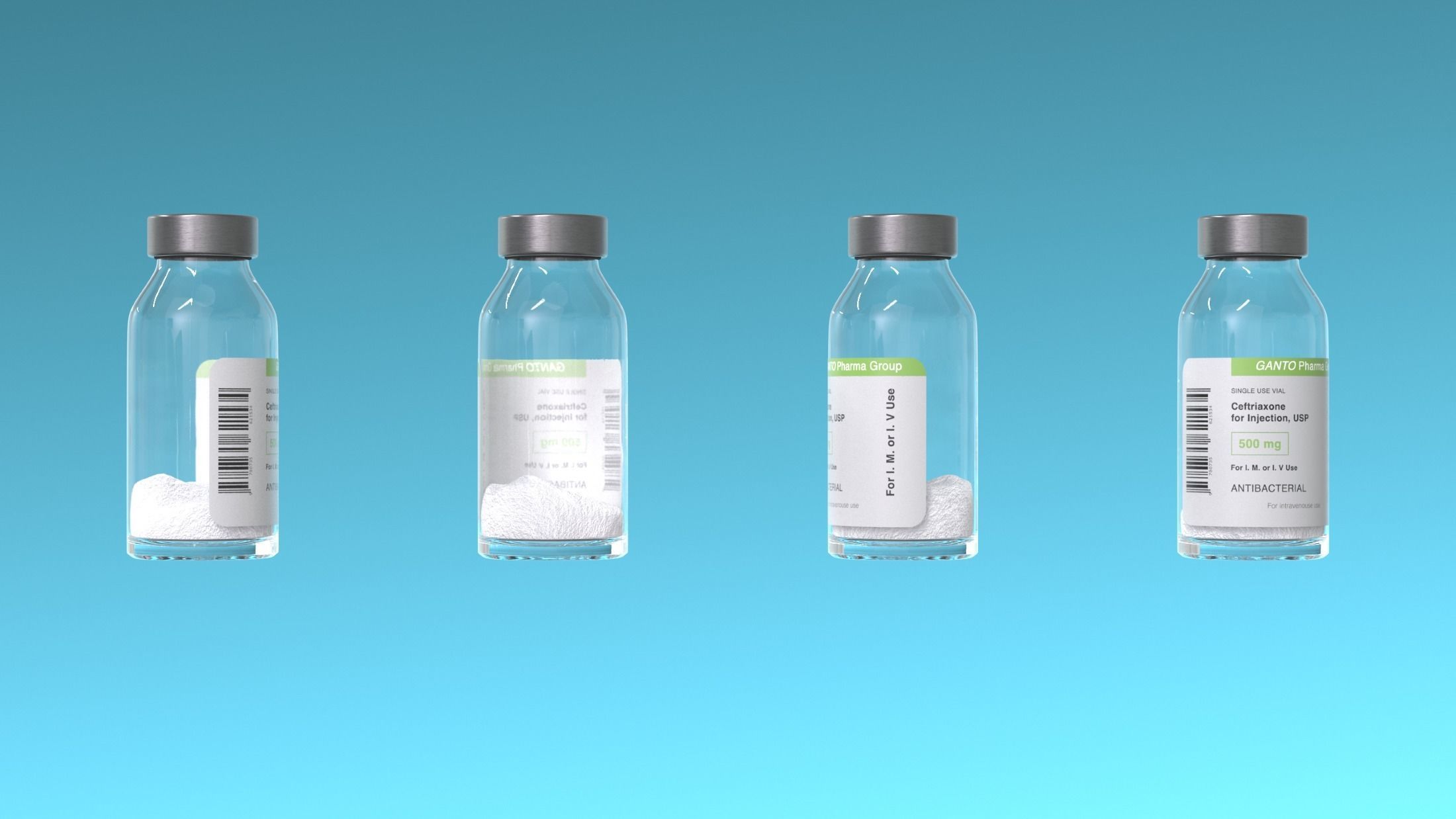 Medical Instruments - Syringe injection 3D model_11