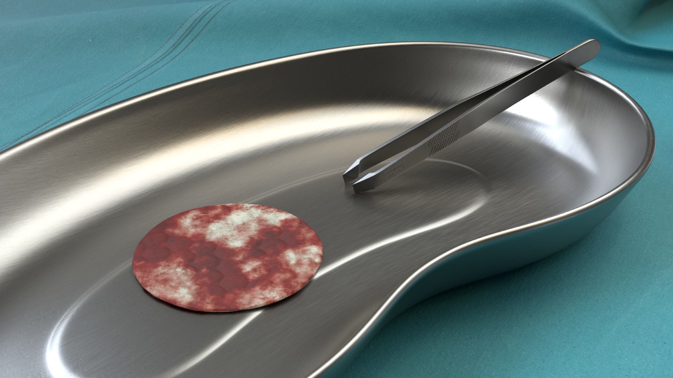 Medical Instruments - Syringe injection 3D model_6