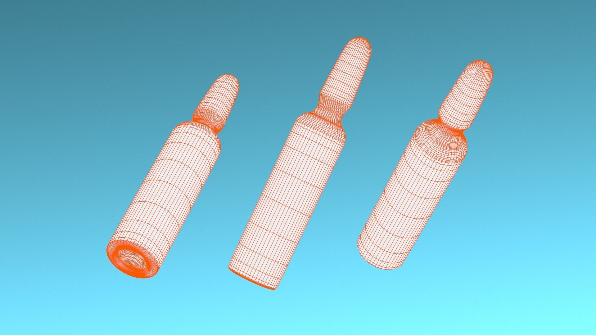 Medical Instruments - Syringe injection 3D model_24