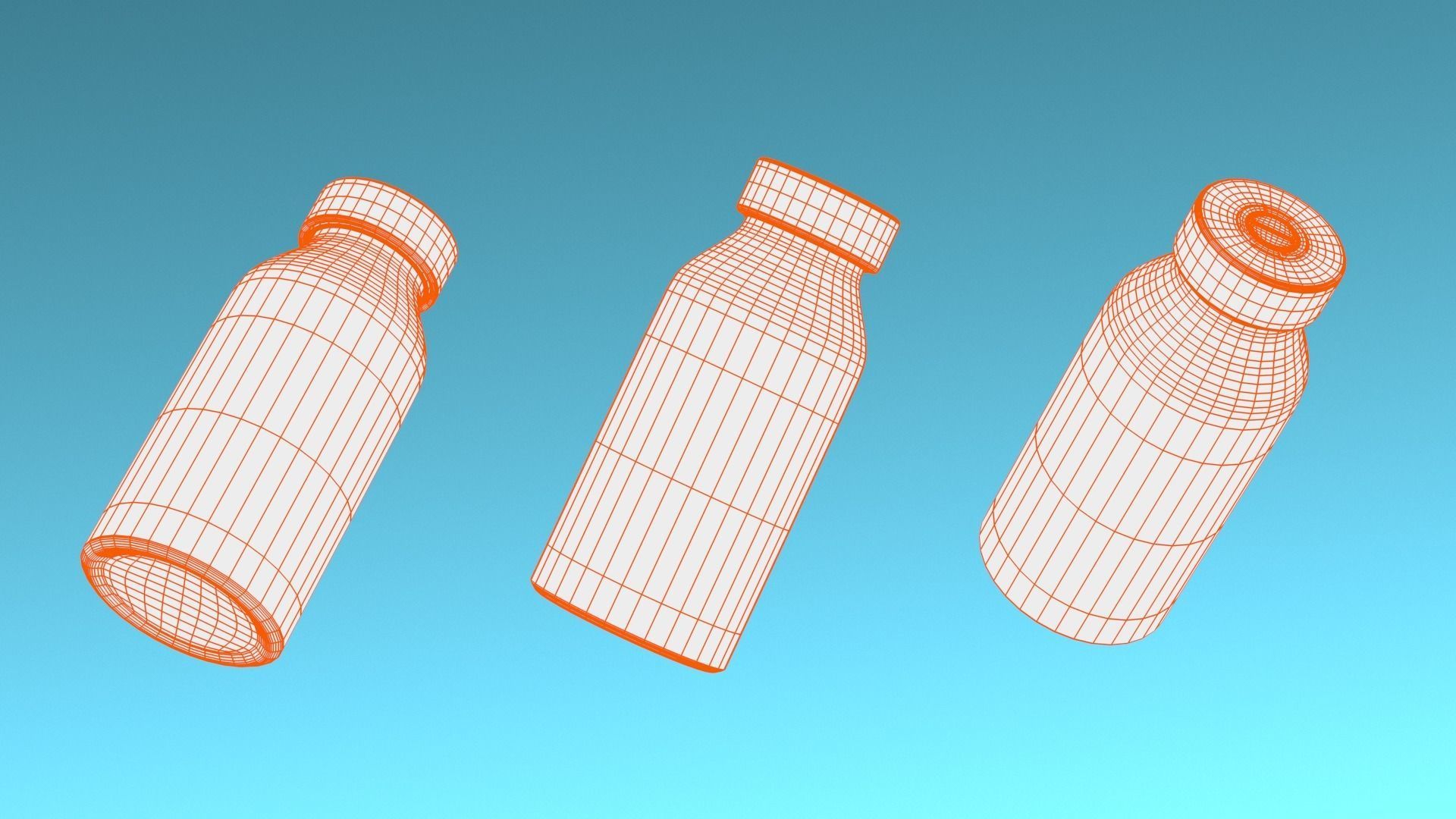 Medical Instruments - Syringe injection 3D model_35