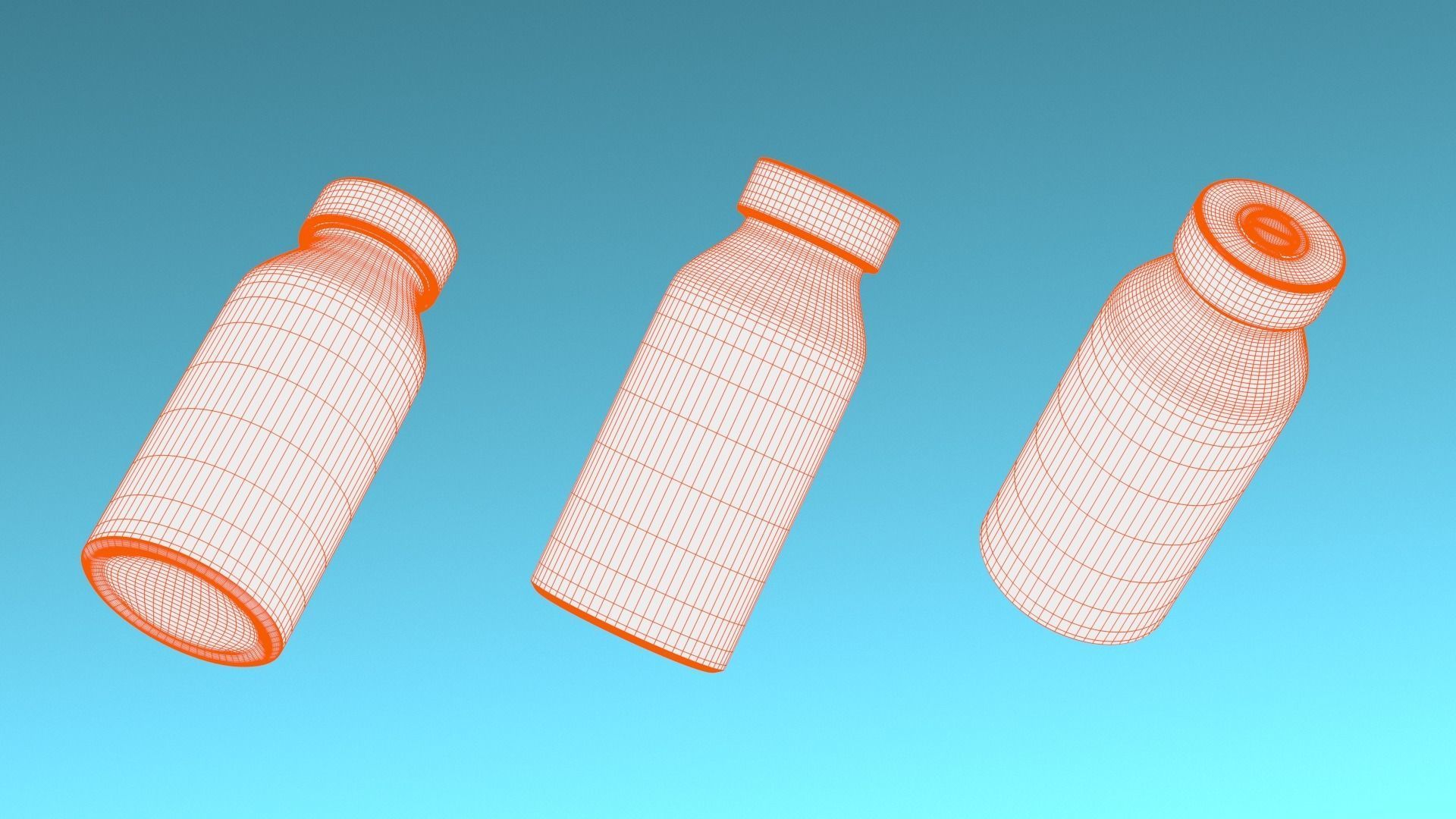 Medical Instruments - Syringe injection 3D model_36