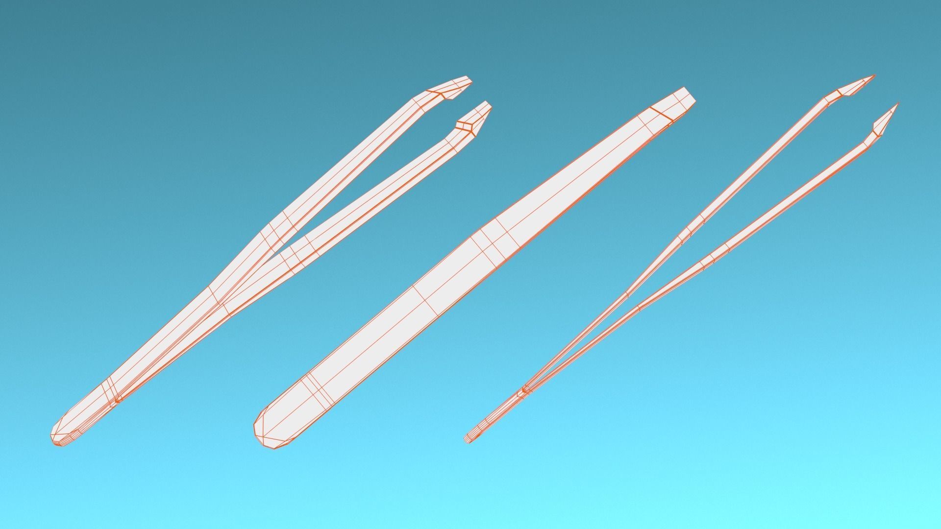 Medical Instruments - Syringe injection 3D model_30