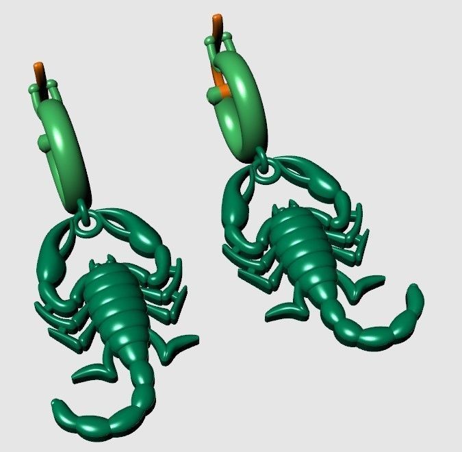 Scorpio Astrological sign 3D print model_3
