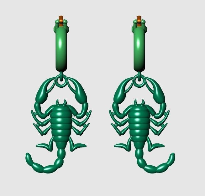 Scorpio Astrological sign 3D print model_2