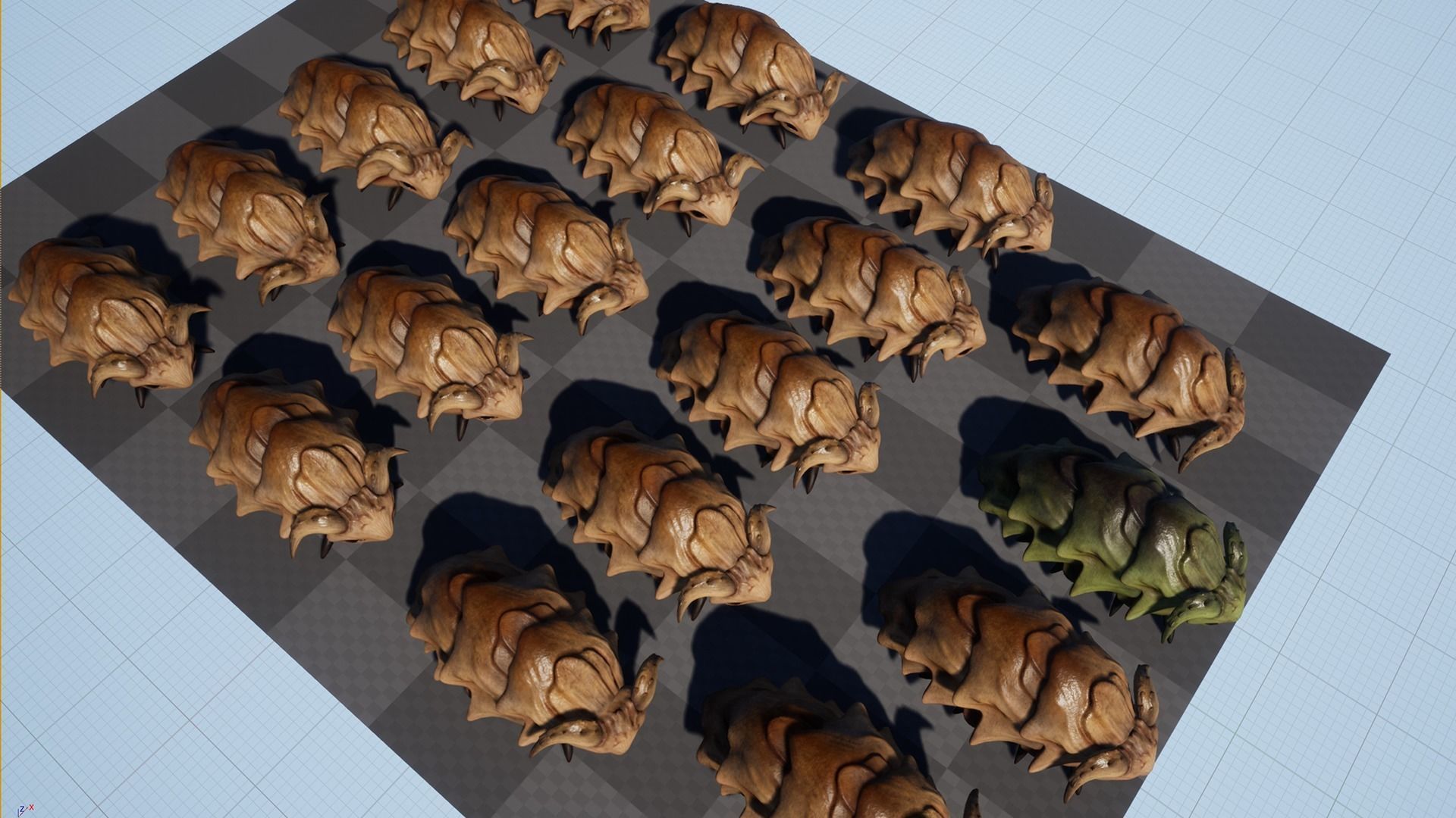 Fantasy beetle - Game Ready Low-poly 3D model Low-poly 3D model_9