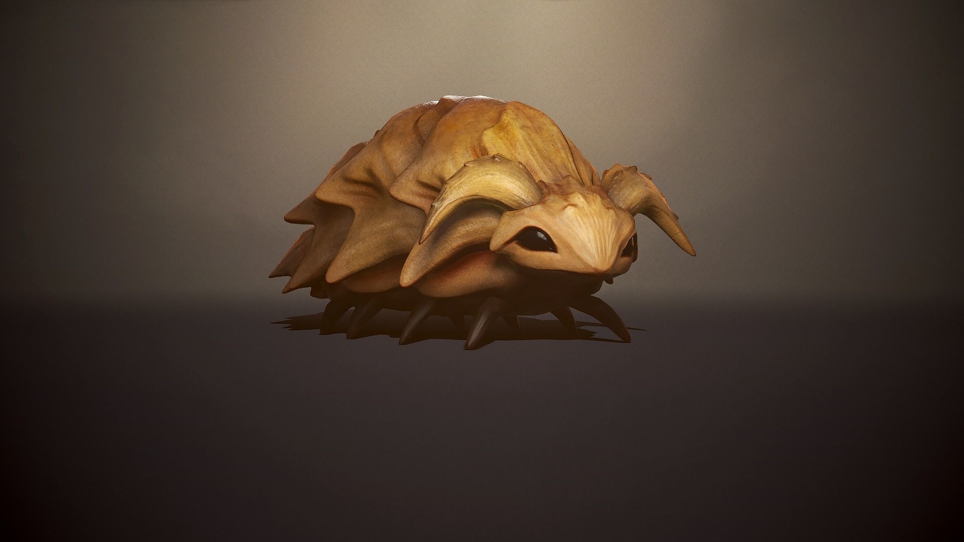 Fantasy beetle - Game Ready Low-poly 3D model Low-poly 3D model_5