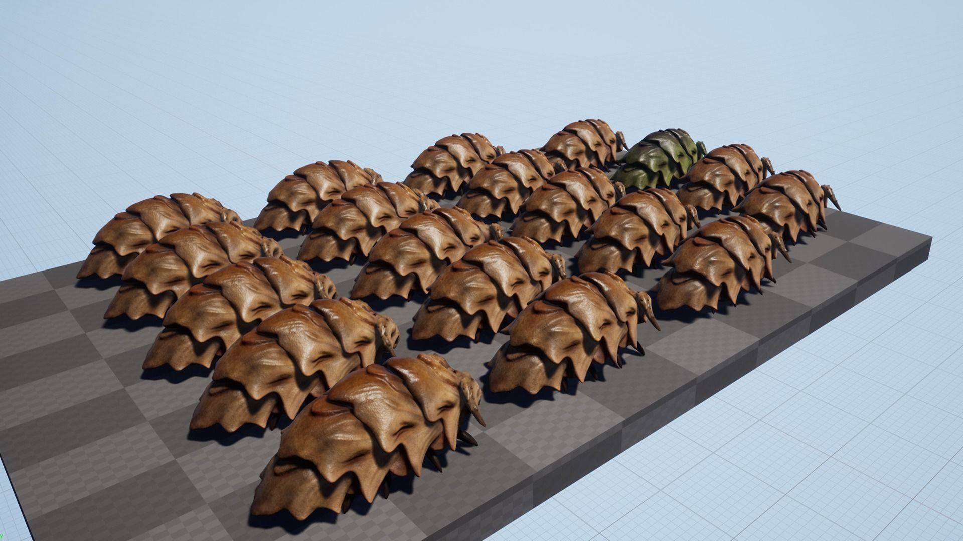 Fantasy beetle - Game Ready Low-poly 3D model Low-poly 3D model_7