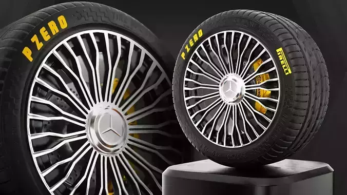 Mercedes Benz wheel