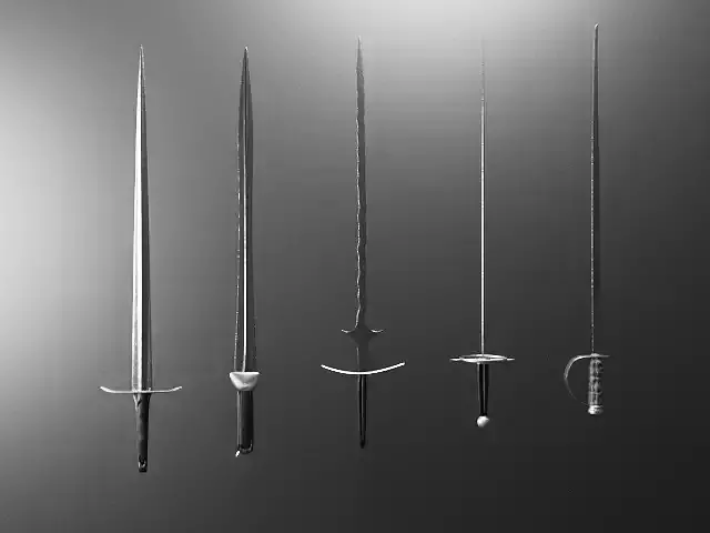 European swords collection