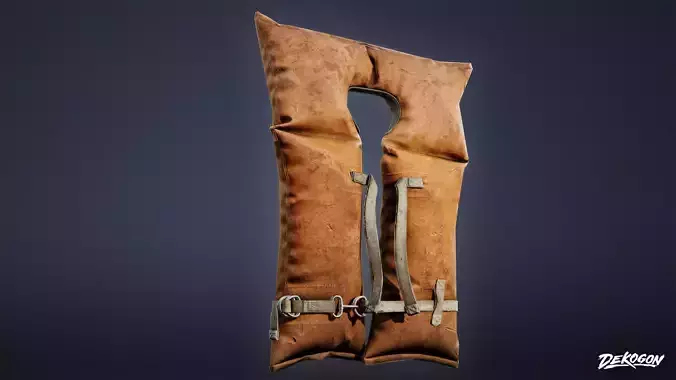 SEASIDE DOCKS - Lifejacket 01 - NANITE AND LOW POLY