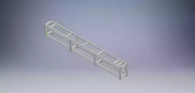 Frame for - Screw Ash Conveyor