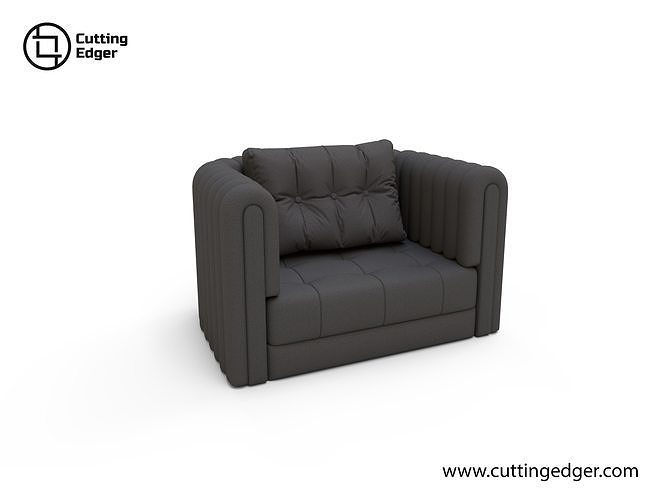 Modern Arm Chair 3D model