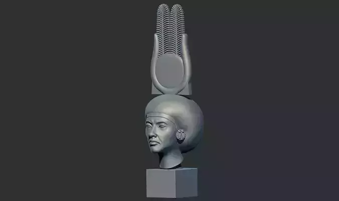 Egyptian queen tiye 3D Printable model